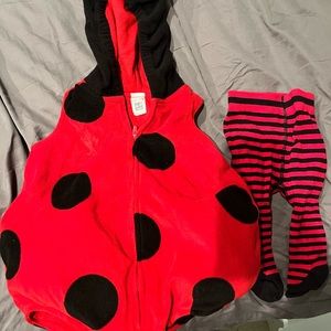 Carters ladybug costume 6-9 mo
